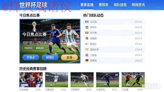 2026世界杯直播平台